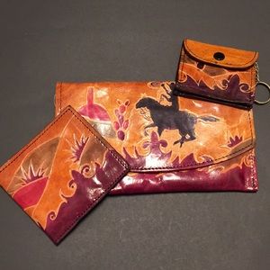 GENUINE LEATHER - Wallet / Coin Purse From India